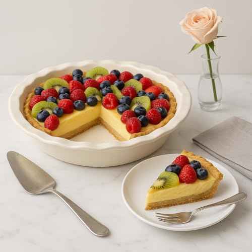 Easy-As-Pie Fluted Pie Plate, 9.5-Inch