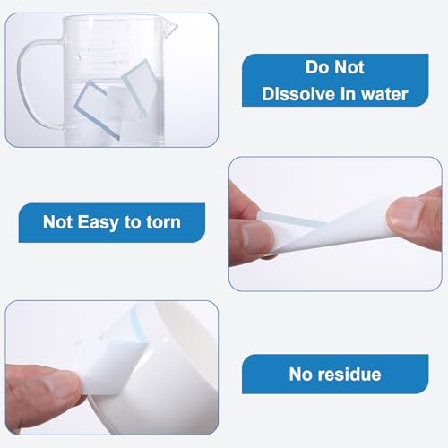 1000 Pcs Removable Freezer Labels 1 x 3 Inch (1000 Count)
