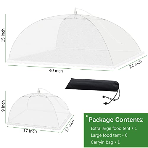Mesh Food Covers for Outdoors