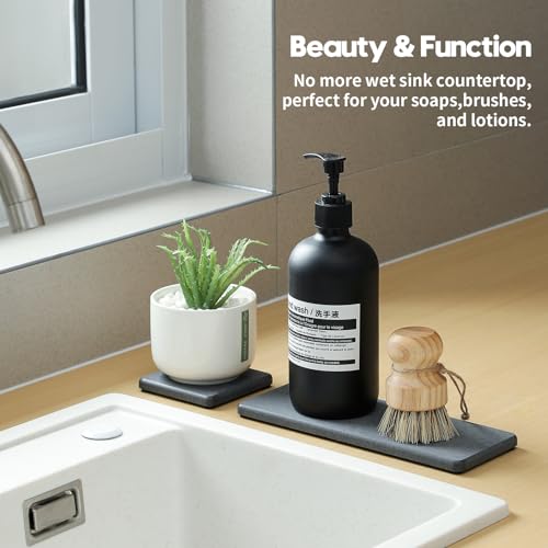 3PCS Water Absorbing Soap Dish Sponge Holder (3 Count)