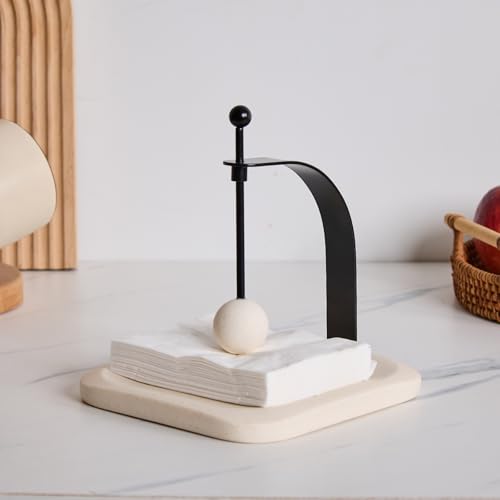 Beige Sand Stone Napkin Holder