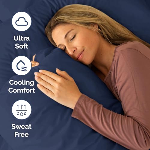 Short Queen Size 4 Piece Bed Sheet Set (4 Piece Set)