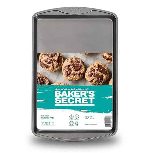 Nonstick Cookie Sheet 15in baking area