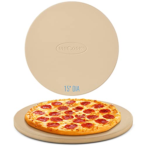 15" Round Pizza Stone for Oven and Grill
