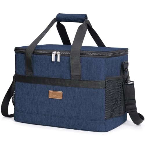 Cooler Bag 30 Cans Collapsible and Insulated Large Lunch Bag Leakproof Soft Cooler Portable for Camping