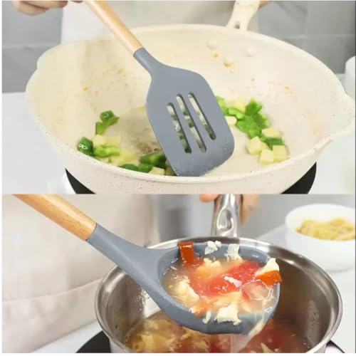 Premium Silicone Kitchen Utensil Set (7 Count)
