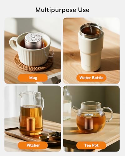 2 Pack Tea Strainers for Loose Tea