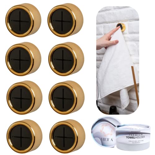 Towel Hooks 8 Pack Eco Kitchen Gadgets (8 Count)