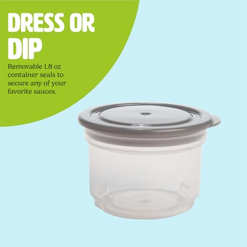 Travel Snack Cups with Spoons (2 Count)
