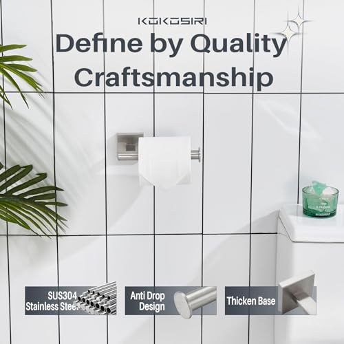 Toilet Paper Holder Tissue Paper Dispenser for Bathroom Toilet Roll Holder Wall Mounted