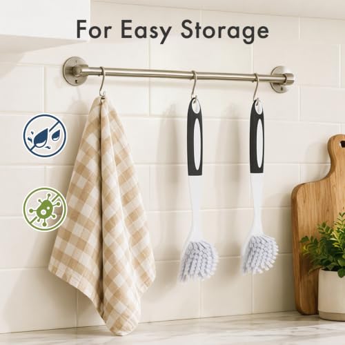 Dish Brush with Handle (2 Count)
