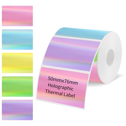 3x2 Inch Holographic Thermal Labels