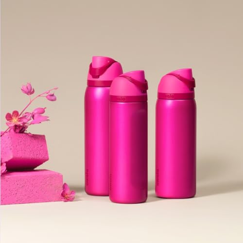 FreeSip Stainless Steel Water Bottle 40 oz Read My Lips