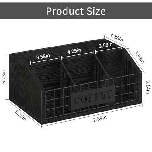 Coffee Station Organizer for Countertop