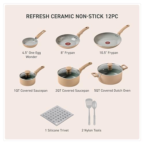 Refresh Ceramic Nonstick Cookware Set