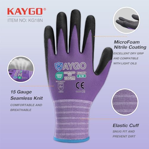 Safety Work Gloves (3 Count)