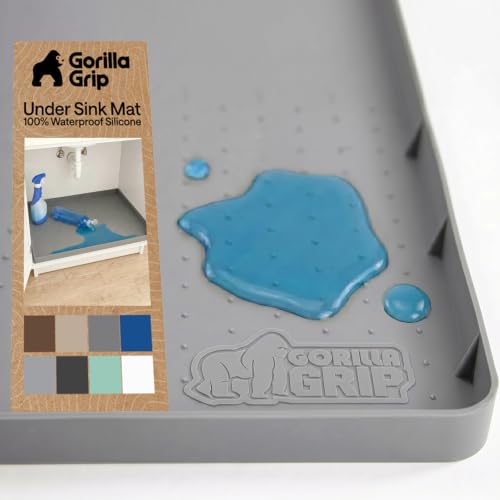 Waterproof Silicone Under Sink Mat (5.19 Sq Ft)