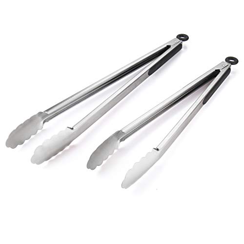 304 Stainless Steel Kitchen Cooking Tongs