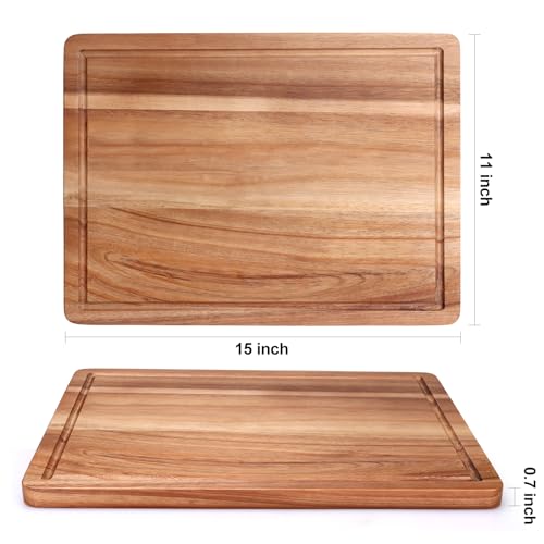 Acacia Wood Cutting Boards for Kitchen