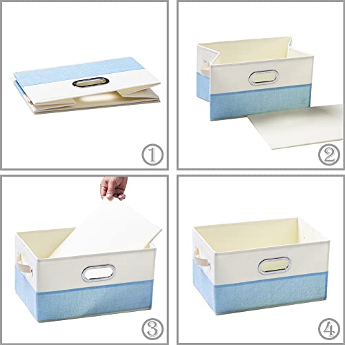 Fodable Storage Bins for Closet [3 (3 Count)