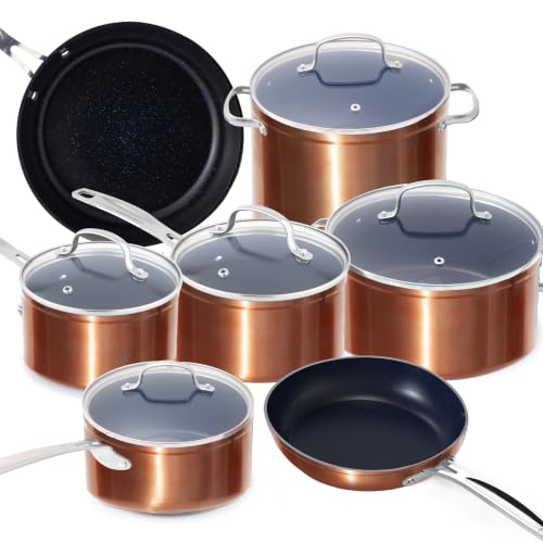 12pc Healthy Pots and Pan Set Non
