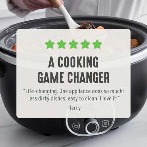 6QT Ceramic Nonstick Slow Cooker