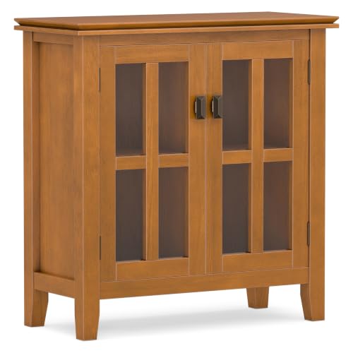 Artisan 30" Wide Solid Wood Cabinet in Light Golden Brown