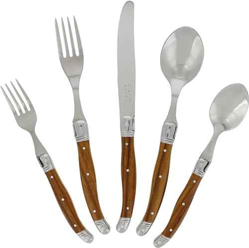 Laguiole 20 Piece Stainless Steel Flatware Set