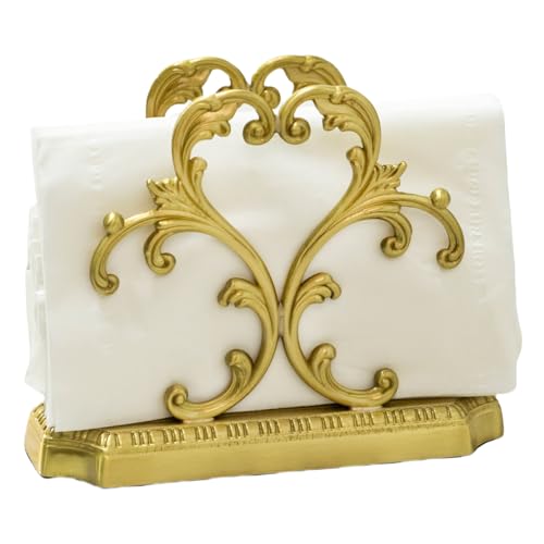 Luxurious Gold Napkin Holder for Table
