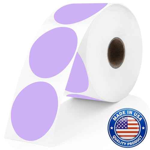 Purple Thermal Labels (735 Count)