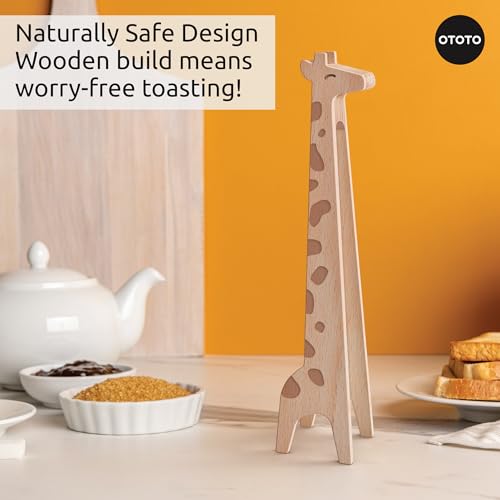 NEW OTOTO Jerry the Giraffe Toaster Tongs
