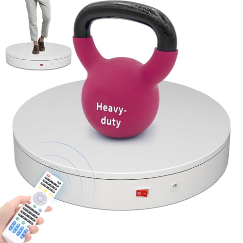 15.8In Remote Motorized Electric Turntable Rotating Display Stand Rotating Platform Photography Turntable motorized lazy susan base giratoria para for Photography