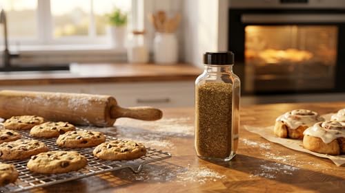 Glass Spice Jars with Shaker Lids (3 Count)