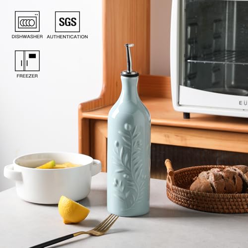 Sweejar Large Olive Oil Dispenser Bottle with Spout