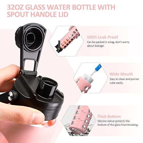 Glass Water Bottle