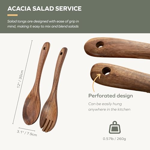 Acacia Salad Servers (2 Count)