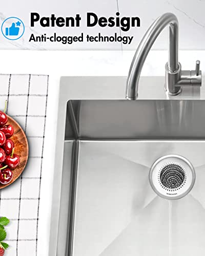 2 Pack Kitchen Sink Drain Strainer
