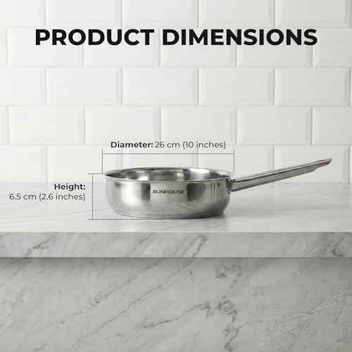 10 Inch Stainless Steel Frying Pan