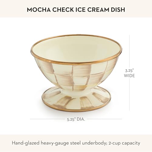 Enamel Ice Cream Bowl