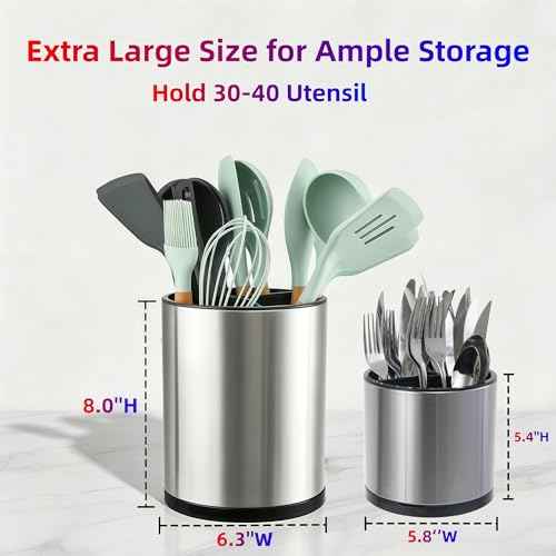 Kitchen Utensil Holder (2 Count)