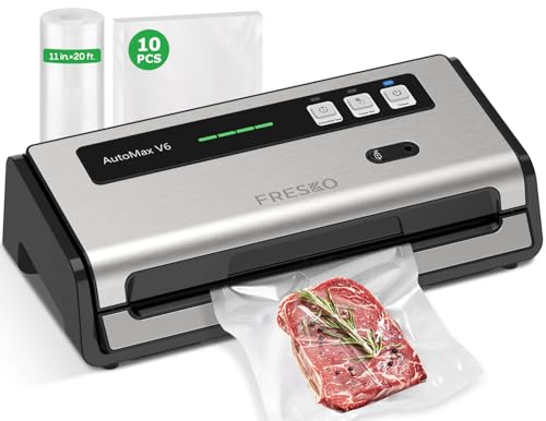 Food Vacuum Sealer with Automatic Bag Detection & Built