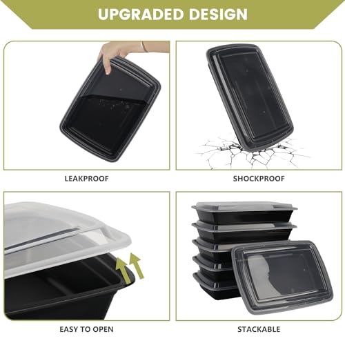 Meal Prep Containers Reusable (30 Count)