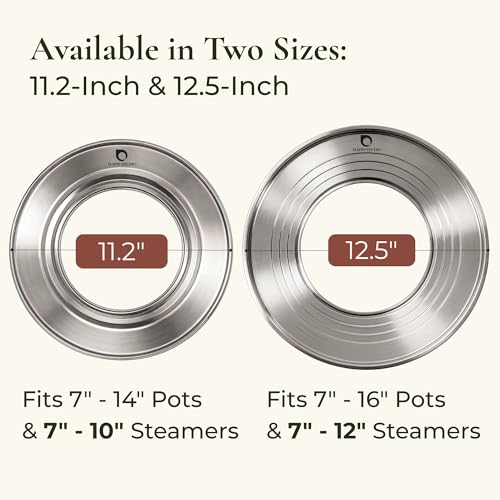 Stainless Steel Steamer Ring for Bamboo Steamer Basket 11