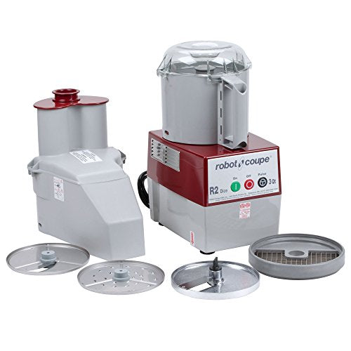 R2 Dice Continuous Feed Combination Food Processor Dicer with 3