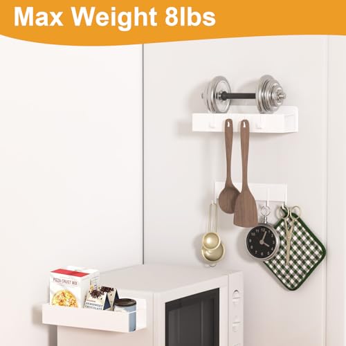 4 Pack Magnetic Spice Rack for Refrigerator