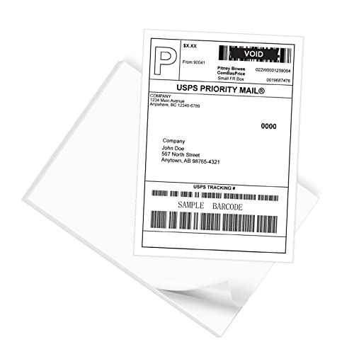 Full Sheet Shipping Labels (2000 Count)