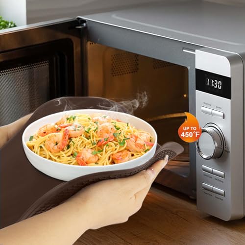 Brown Silicone Microwave Mat 12 inch Extra Large Multi
