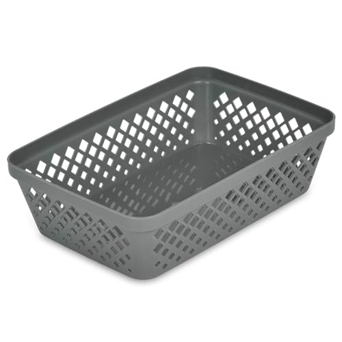 Plastic Storage Basket Set (6 Count)