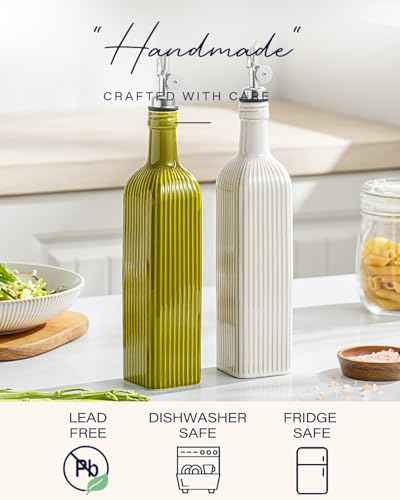 18 oz Olive Oil Dispenser Bottle for Kitchen
