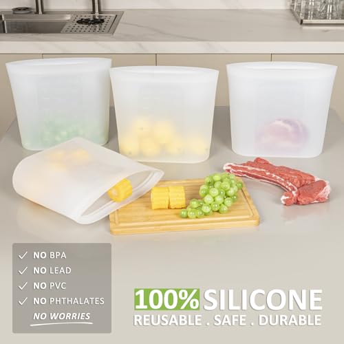 Reusable Storage Bags Extra Large (4 Count)